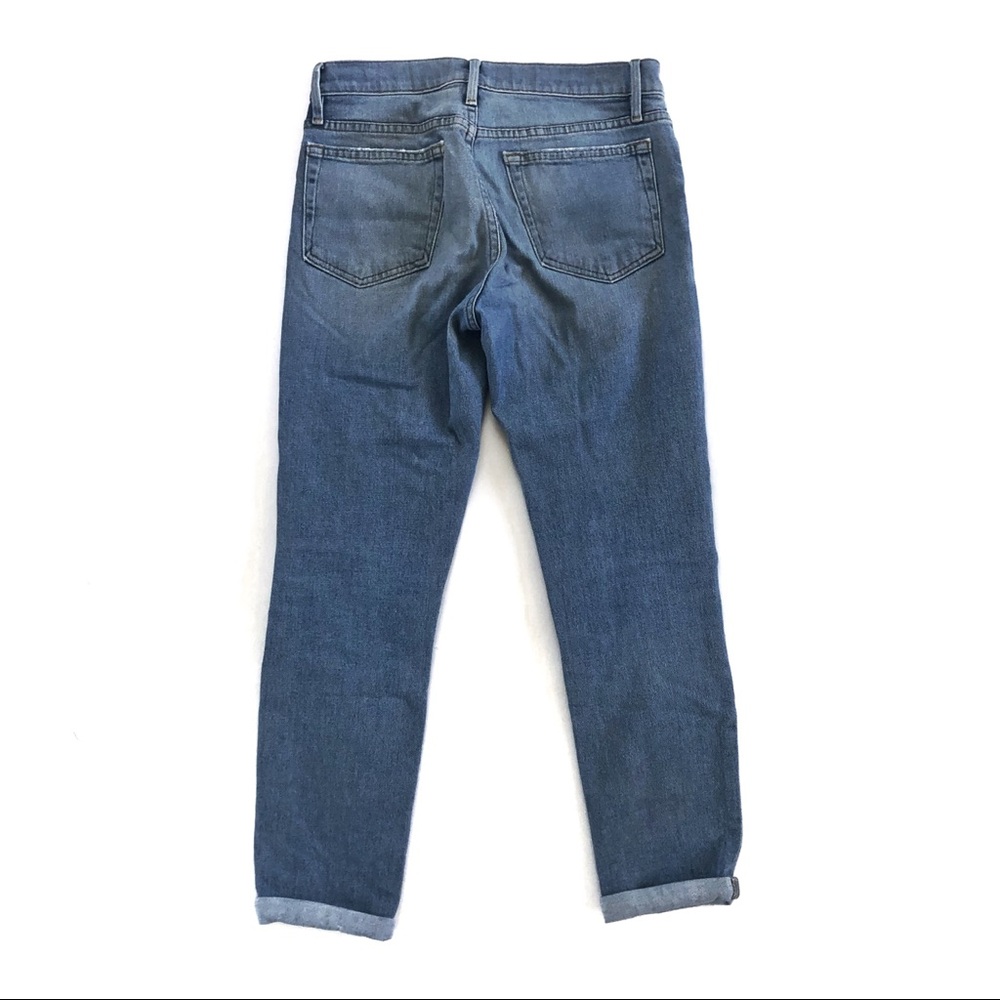 Frame Le Boy High Rise Ripped Jeans - Picture 6 of 8